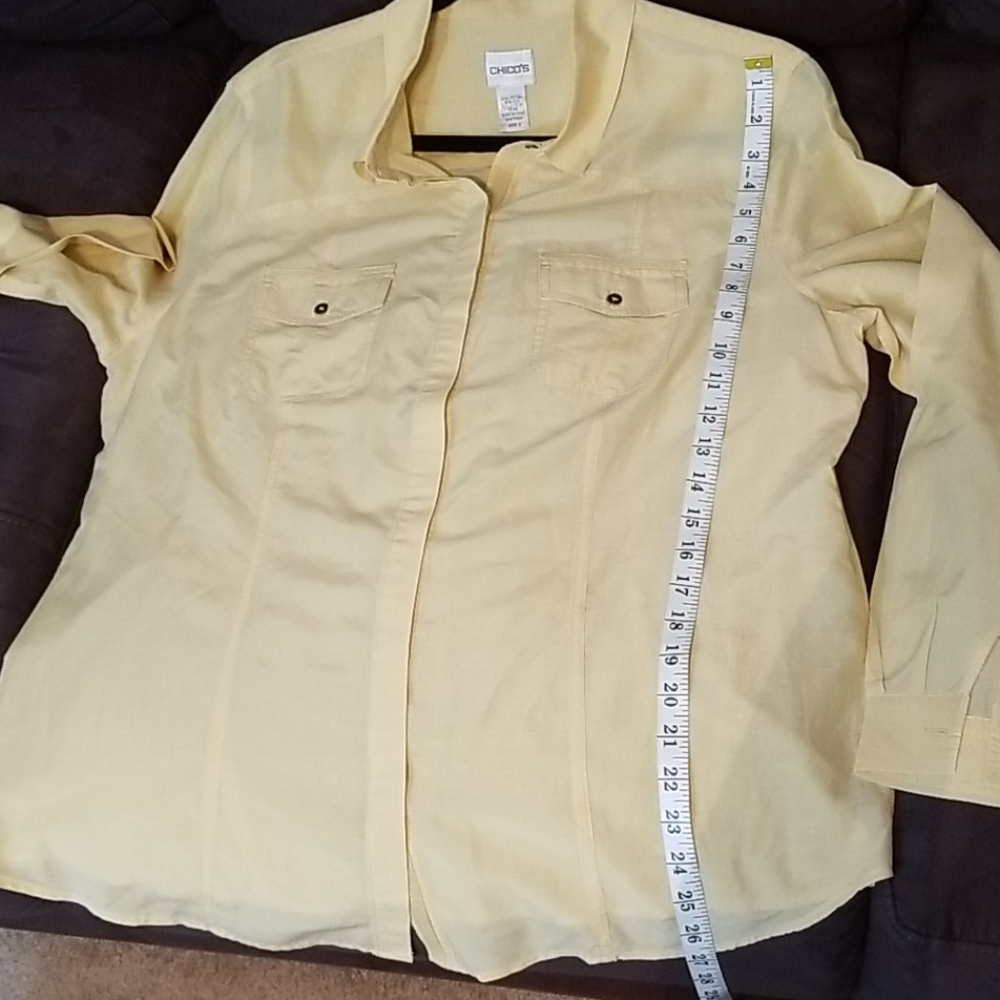 Chico's Buttoned down shirt - Picture 2 of 6